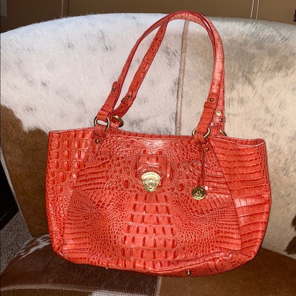 Brahmin Handbags - Brahmin Croc embossed Large Handbag